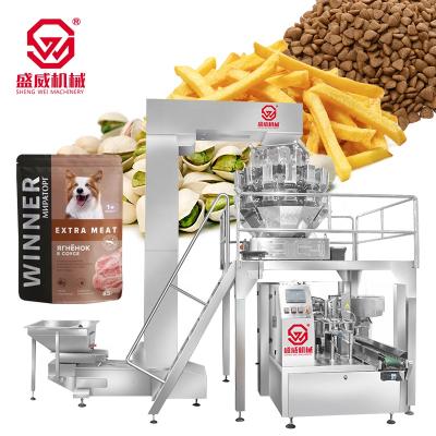 China Food Pouch Water Package Oil Honey Liquid Cooking Packaging Filling Food Beverage Sealing Packing Machine for sale