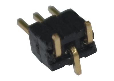 China 3 Pin Single Row Header Connector 1.27mm Vertical Mount SMT Type for sale