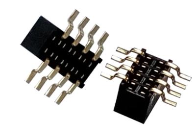 China 8 Pin Female Header Connector Single Row SMT Type 1.27mm X 3.4mm for sale