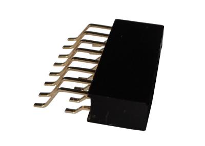 Cina Tipo femminile 16 Pin del connettore 2.54mm SMT dell'intestazione di doppia fila orizzontale in vendita