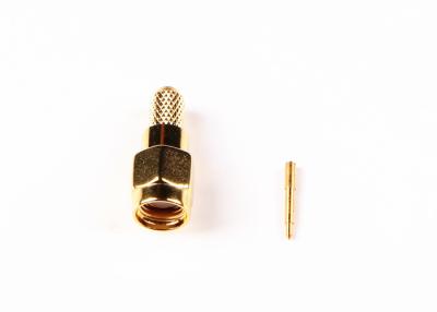 China Impedance 50Ω RF Antenna Connector , SMA Panel Mount Connector For Aerospace for sale