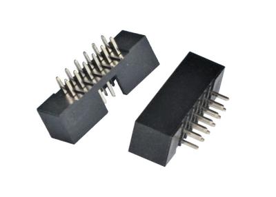 China Straight IDC PCB Box Header Connector 180 Degree 2.0mm Pitch 2x12 Pin Socket for sale