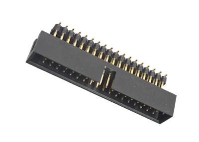 China 3.0AMP Plastic Box Header 2.54 Mm SMT Type PCB Board Gold Flash for sale