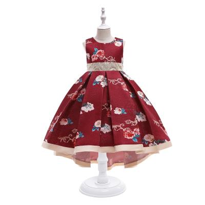 China Sleeveless kids dress patterns kids dresses designs cute baby birthday dresses with high quality 2151 for sale