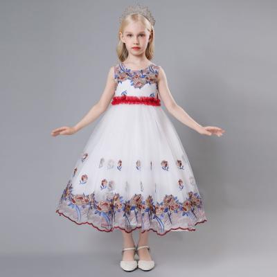 China High Quality Sleeveless Girls Birthday Dress Kids Dress Girl Dress 2115 for sale