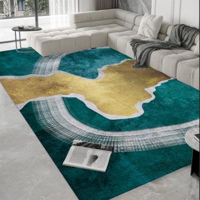 China Non-Slip Modern Decoration Custom Rugs Microfiber Polyester Rug Cotton Backing Rugs For Living Room Carpets for sale