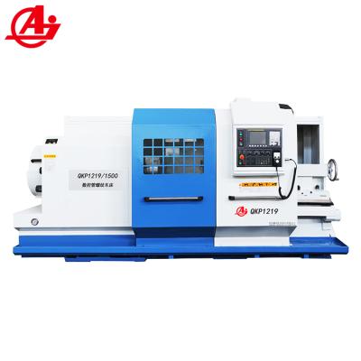 China Machinery Repair Shops Anyang QKA1219 Oil Country Screw-Cutting Lathe For Pipe Threading Lathe Machine Price for sale