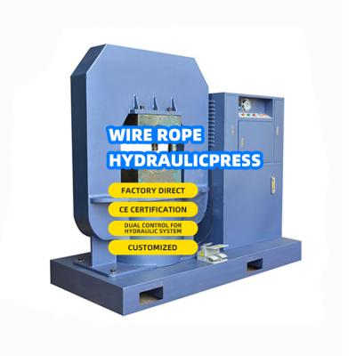 China Metal Forming Best Quality CE 1350 Ton Heavy Duty Hydraulic Steel Wire Rope Press Machine for sale