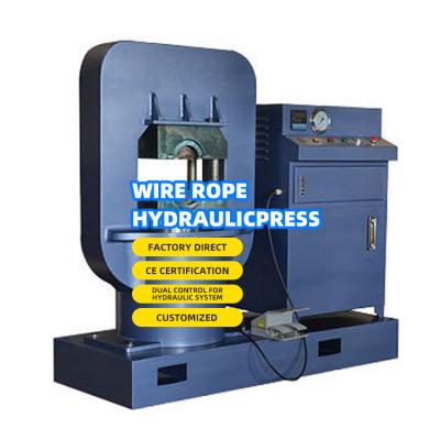 China Metal Forming 650 Ton New Good Quality Hydraulic Wire Rope Baler Machine 2020 for sale