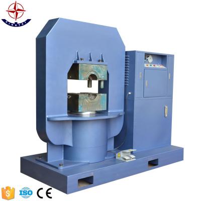 China Blue Hydraulic Grommet Clamp Wire Rope Building Material Stores Stamping Machine for Saudi Arabia/Israel/Bahrain for sale