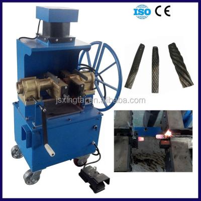 China steel wire cutting machine with smoke exhaust for wire rope RD-1011 for sale