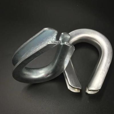 China Protect metal wire rope thimble from wire ropes G414 for sale