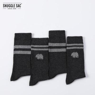 China Sporty Mens Socks Buy One Get Two Glow In The Dark Unisex Socks Snuggle Bag Air Feel Christmas For Winter Mens Socks Knitted Logo Black for sale