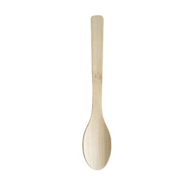 China Bio Bamboo Spoon Cutlery Maker 170mm Eco Friendly Disposable Bamboo for sale