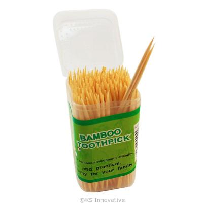 China Disposable Eco Friendly Bamboo Toothpicks Flavored Party Toothpicks for sale