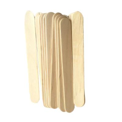 China Sustainable eco-friendly bamboo and wooden ice cream sticks spoon for sale