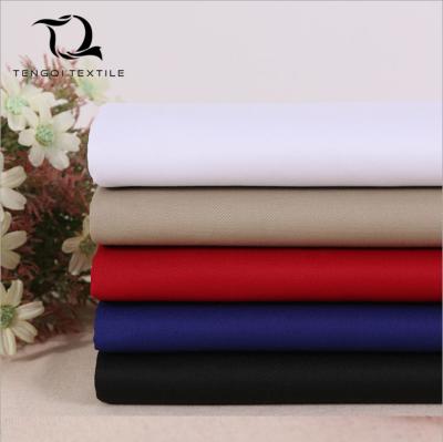 China Stain Resistant Beauitful T/C Uniform Fabric 80/20 Good Quality Soild Color Valiant Fabric For Uniform Garmnet for sale