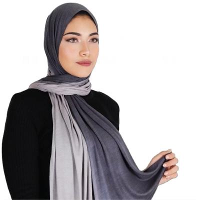 China Fashionable Hijabs Hijabbers Prayer Preuim Gradiente Color Cotton Tank Top Scarves Hijab Shawl Wraps Wholesale for sale