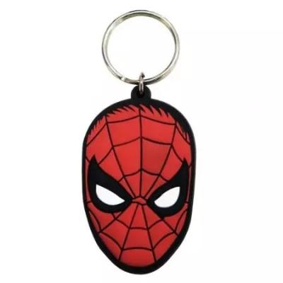 China Each Personalized Custom PVC Special Flexible PVC Keychains Logo Manufacturer Promotional Spider Gift for sale