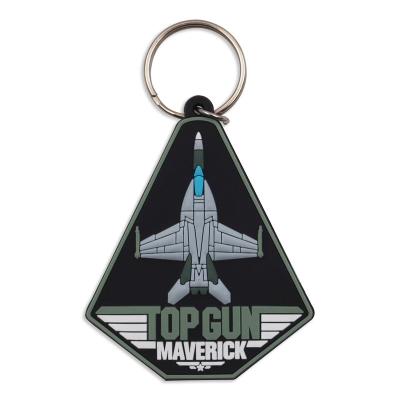 China Each Brand Customized Plastic PVC Silicone Logo Air Plane Key Chain Customized By Name Key Chain Wholesaler for sale