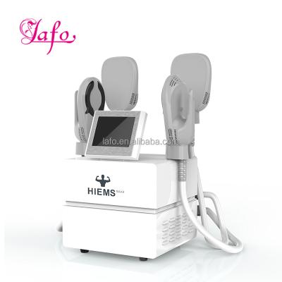 China LAFO Weight Loss New Design HIEMT+ EMS 4 Handles Hiemt To Burn Muscle Stimulation Fat EMS Portable Hiemt Machine for sale