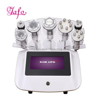 China Weight Loss New 7 in 1 40k Ultrasound Cavitation Radio Frequency Slimming Machine Vacuum Cavitation System for sale