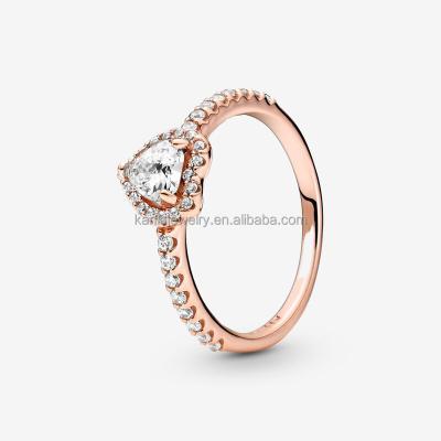 China Factory Wholesale Fashion New Arrival 2022 Hot Selling Pandoraer Rings 925 Quality Sterling Silver Ring For Women Gift for sale