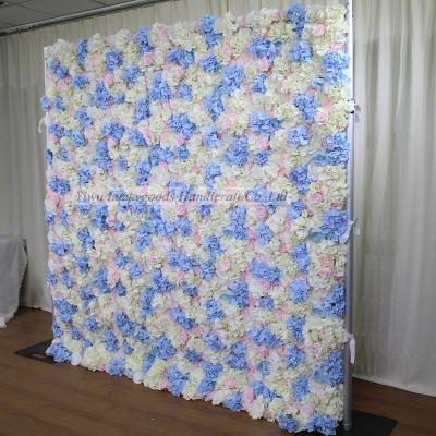 China LFB1395-wall Party Wedding Roll Up Flower Wall To Wedding Photo Backdrop for sale