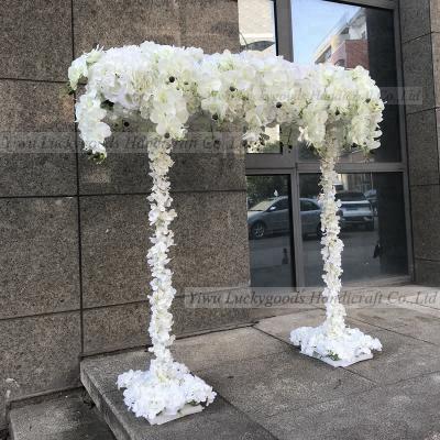 China Eco - Friendly Muslim Wedding Decoration Flower Arch Flower Design for sale