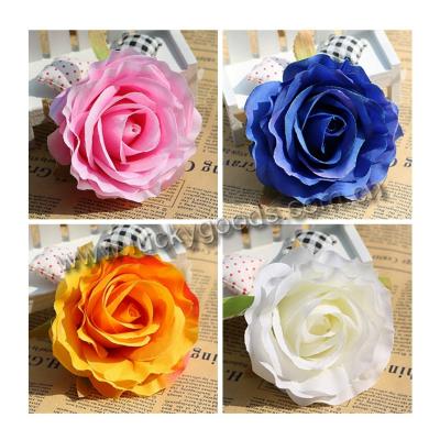 China Wedding Decoration LFH047 Customized Flower Head Indoor Decorative Rose Wholesale for sale