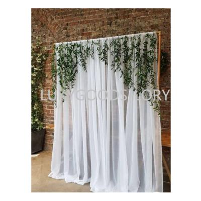 China LLV169 Artificial Vine Leaves Popular Selling Artificial Willow Vine Leaves For Wedding Hanging Decorations for sale