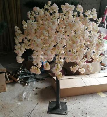 China Wedding Ceremony Trees Small Artificial Cherry Blossoms Wedding Decoration for Table Tree Centerpieces for sale