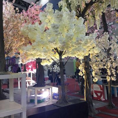 China JP512 10ft Wedding Ceremony Flower Tree Trunks White Wedding Trees for sale