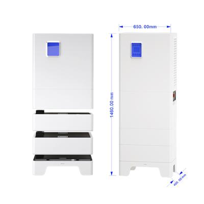 China Hybride MPPT Huishoudelijke energieopslagbatterij Zonneladingscontroller 10KW Inverter Te koop