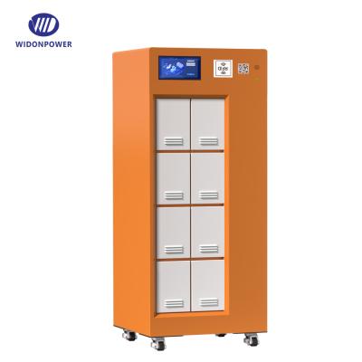 China A bateria do ODM LiFePO4 220V 3200W IP54 do OEM que troca a estação com função do alarme de incêndio personalizou à venda