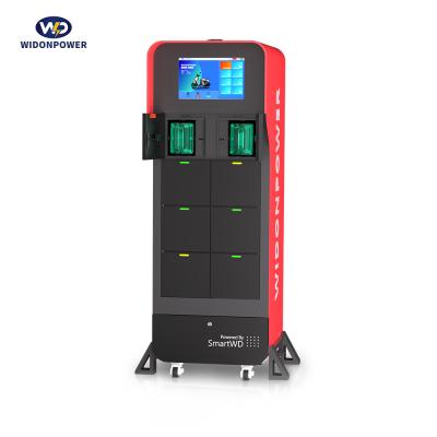 China Multi-Protection Safety Protection Motorcycle/Scooter Battery Swapping Station with Operate Access via App for sale