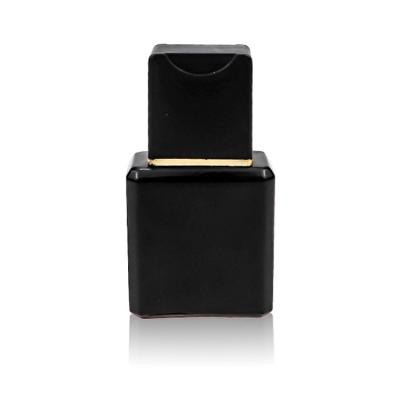 China Zhejiang Cosmetic Factory Custom Design 50ml 50ml Matte Black Opaque Empty Square Spray Glass Perfume Bottles for sale