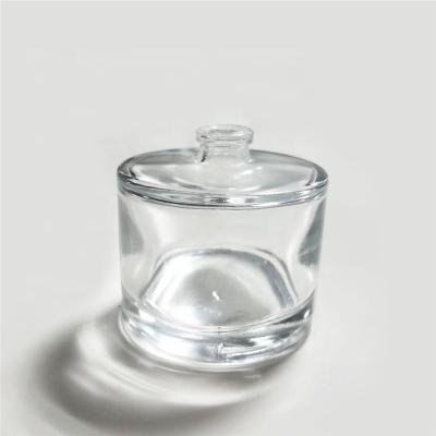 China Cosmetic Fancy Refillable Perfume Glass Bottle 50ml Supplier for sale