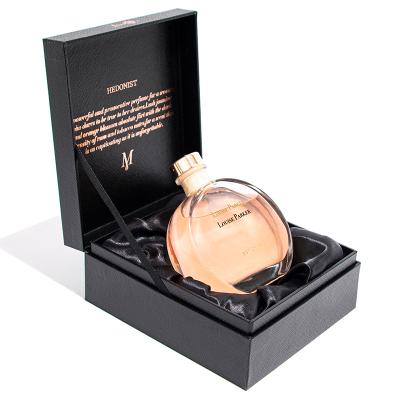 China Recyclable Luxury Custom Logo Printed Perfume Box Design Paper Gift Cardboard Bottle Perfume Packaging Box for sale