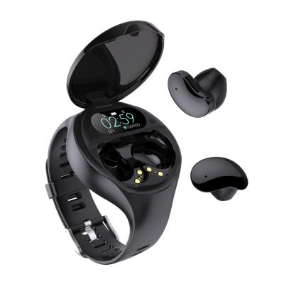 China In-ear 10 in 1 tws smart wireless bluetooth earbuds high quality earphone HD screen watch earphone for sale