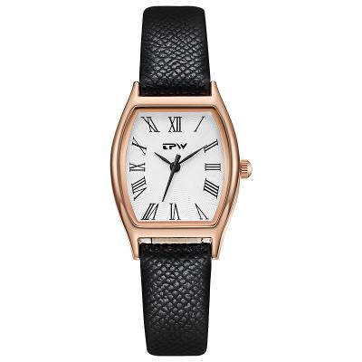 China 2021 New Fashion Water Resistant Ladies Quartz Wrist Watch Leather Watch for sale