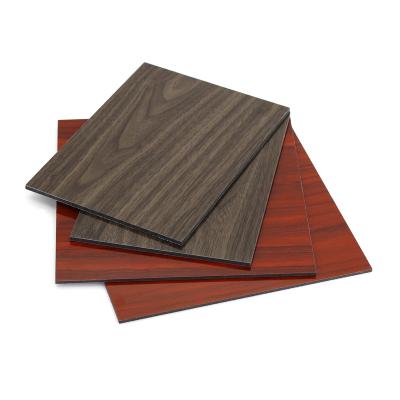 China Modern Wood Texture Interior Aluminum Composite Panel ACP Wood Color For Exterior for sale