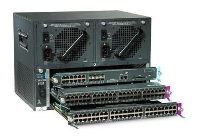 China Power Over Ethernet Cisco Switch Chassis With Internal Power Supply WS-C4503-E for sale