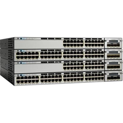 China Desktoptype van de het Netwerkrouter van Cisco de Omschakelingscapaciteit van ws-c3850-48f-l 176 Gbps Te koop