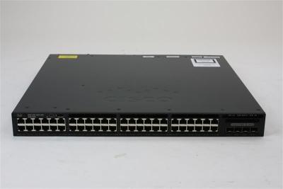 China Full POE Cisco Catalyst 48 Port Gigabit Switch 2x10G Uplink IP Base WS-C3650-48FD-S for sale