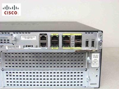 Cina Router della rete di Cisco di sicurezza per Cisco protocollo di trasporto di IPSec di 3900 serie CISCO3925/K9 in vendita