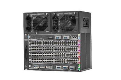 China 6 Slot Cisco Switch Chassis For Catalyst 4500 E Series No PS WS-C4506-E= for sale