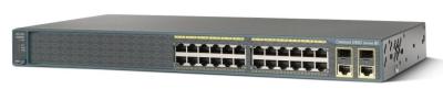 China Cisco Catalyst 2960 Gigabit Ethernet Switch , Cisco 24 Port Poe Switch WS-C2960-24PC-S for sale