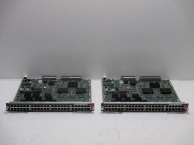 China 6800 Series Ethernet Interface Module , Cisco Gbic Module Multi Standards WS-X6848-TX-2TXL for sale