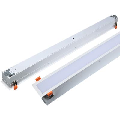 China Desk 18W 36W recessed linear light 2ft 4ft etl led linear light tube for desk for sale